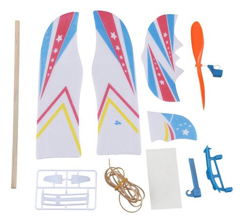 Kit De Maqueta De Avión De Espuma Airc Con Banda Elástica, 5