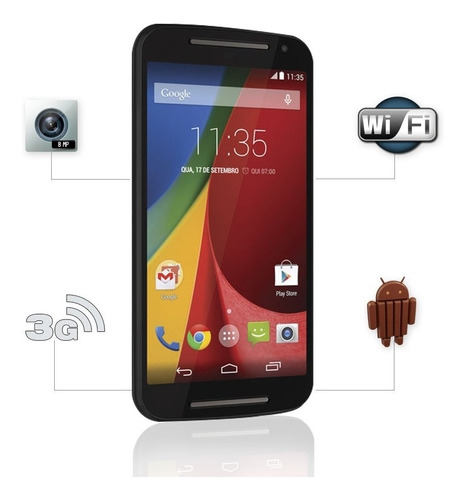 Celular Motorola Moto G Colors Dual Preto Webfones
