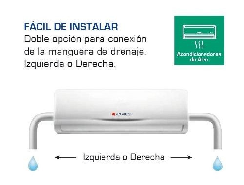 Imagen 3 de 6 de Aire Acondicionado 12000 James -vía Confort