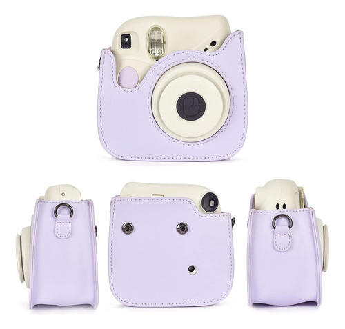 Estuche Protector De Camara Phetium , Con Correa, Purpura