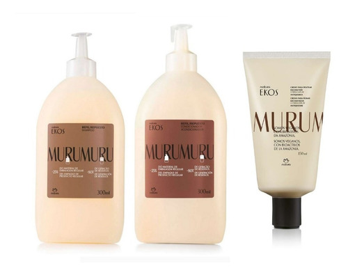 Kit Murumuru 3 Productos Ekos  Natura