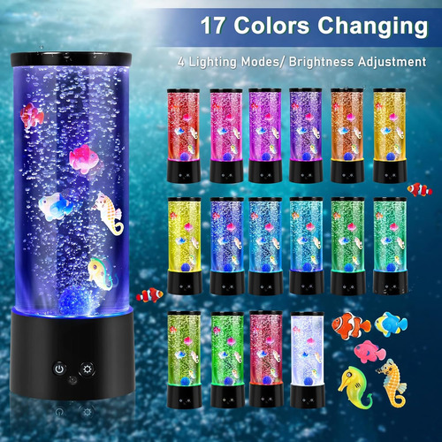 Luces De Pecera Artificial Cambiantes Usb 4 Modos De Ilumina