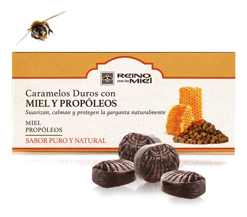 Caramelos De Propoleos - Ronqueras, Anginas Y Tos De Fumador