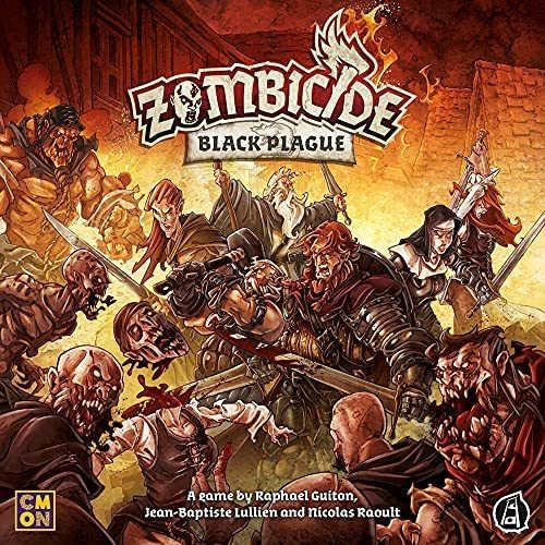 Imagen 2 de 9 de Juego De Mesa Zombicide, La Plaga Negra/cooperativo