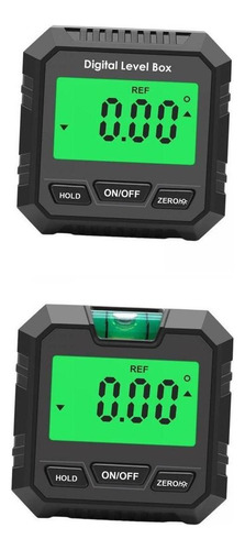 2 Piezas 4x90 ° Transportador De Datos Hold Inclinometer