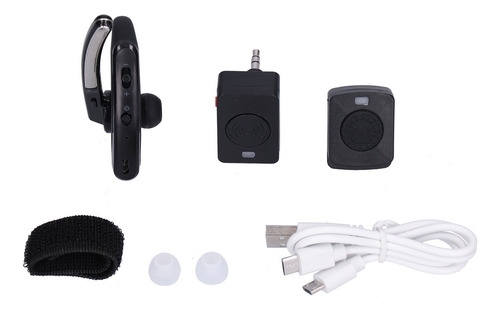 De Walkie Talkie Headset Ptt Audífono Inalámbrico Bluetooth