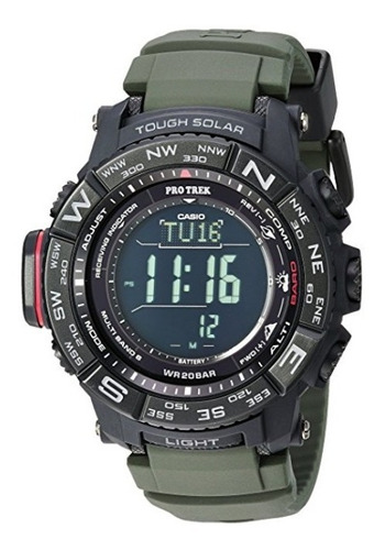 Casio Prw-3510y-8cr Pro Trek Green Reloj Hombre 