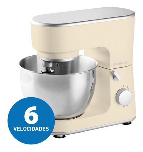 Imagen 2 de 10 de Batidora De Mesa Planetaria Eléctrica Peabody Pe-bm101 1000w