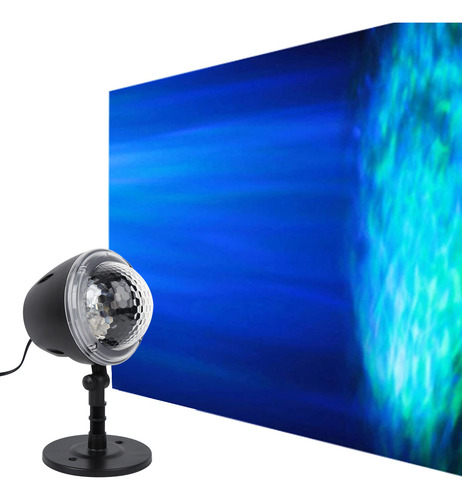 Proyección Oceánica, Ondas De Luz Rgb, Efecto Agua, Resisten