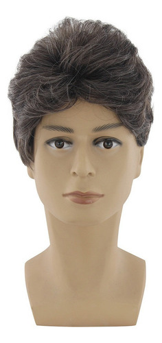 Perucas Curtas Marrom Masculino