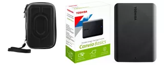 Disco Duro Externo Toshiba 1tb Tera + Estuche Antigolpe New