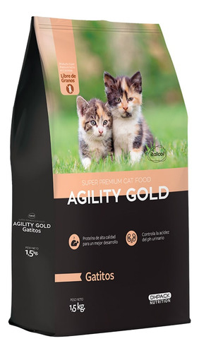 Agility Gold Gatitos 1.5kg