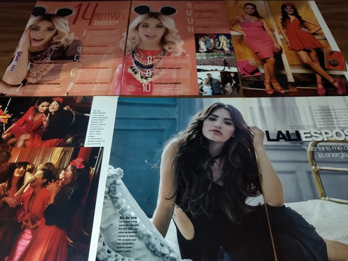 (ao136) Mariana Lali Esposito * Recortes Revistas Clippings (Usado)