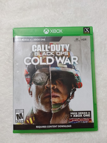 Call Of Duty Black Ops Cold War Para Xbox One/series X. (Usado)