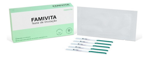 Kit Con 30 Tests D Ovulacion Famivita +2 Tests De Gravidez