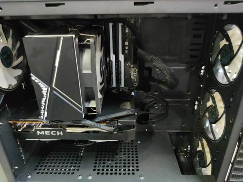 Imagen 5 de 6 de Computadoras Set Gamer Amd Randon Rx 6600x I5 10na+ Silla
