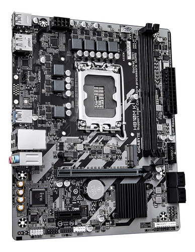 Mother Gigabyte H810m K 1.0 Lga1851 Ddr5 Pcie 4.0 Negro