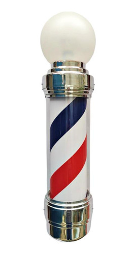 Barber Pole Giratório 60cm Bivolt+ Porta Pentes.