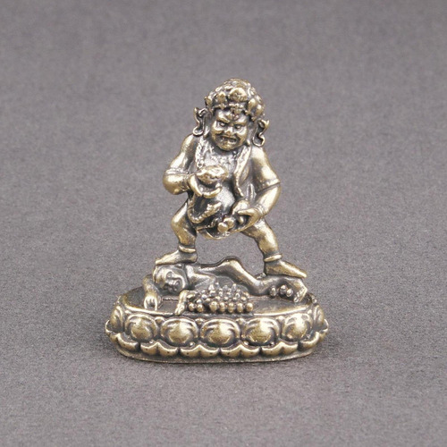 Mini Estatua De Buda, Dios Chino De La Riqueza, Escultura En