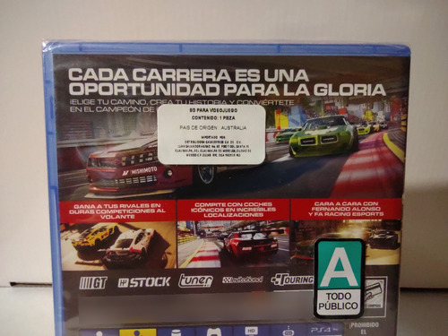 Grid Day One Edition Ps4 Nuevo Fisico