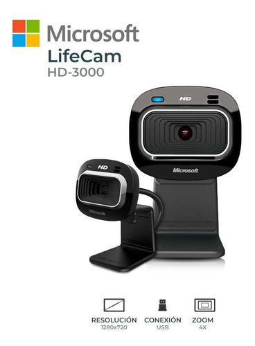 Camara Webcam  Microsoft Lifecam Hd Alta Definicion Hd-3000 