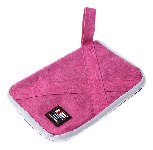 Bolsa Del Cable Del Usb Rosa Roja S