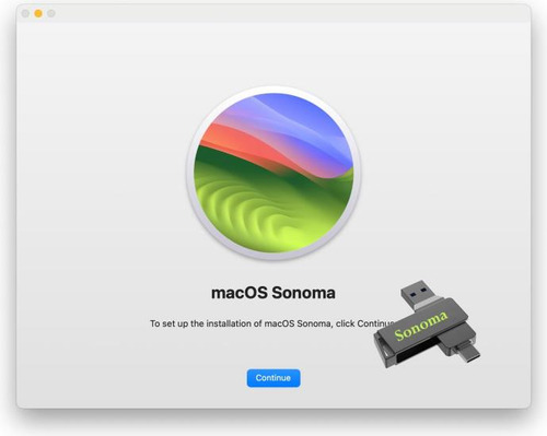 32 Gb - Macos Sonoma 14 (tipo C Y Usb-a), Unidad Usb De Arra