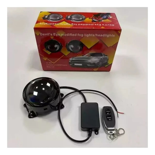 Lentes Led Devil Eye Evil Eye De 2 X 12 V En Modo Automático