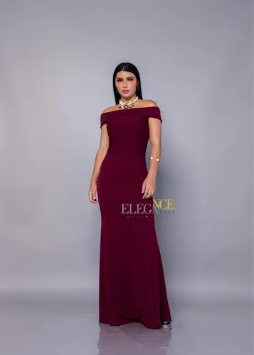 Vestido vermelho sales marsala mercado livre