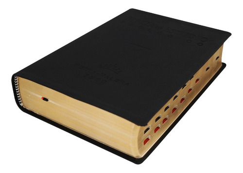 Imagen 5 de 10 de Biblia De Estudio Teológico Rvr 1960 Simil Piel Negro/índice