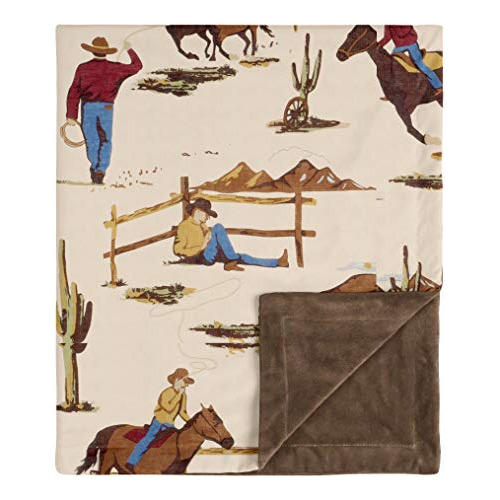 Cowboy Wild West Baby Boy Recibir Seguridad Swaddle Man...