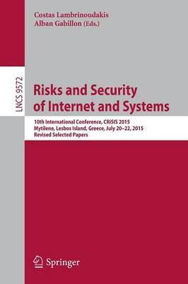 Libro Risks And Security Of Internet And Systems : 10th I...