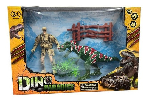 Set Dinosaurio Con Figura Y Accesorios 7838