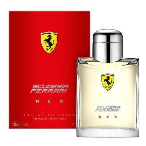 Scuderia Ferrari Red Masculino Eau De Toilette 125 Ml