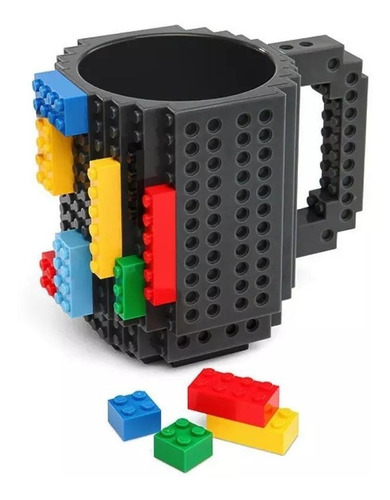 Taza Tazón Mug Para Jugar Con Tus Legos Didáctico Entrete