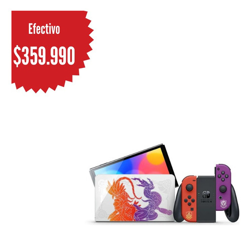 Nintendo Switch Oled 64gb Edición Pokémon Scarlet & Violet