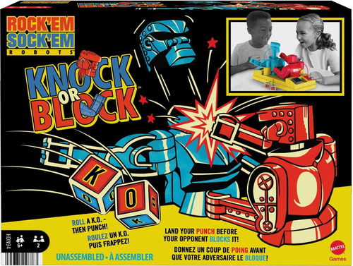 Rock Em Sock Em, Robots Knock Or Block Edition - Jueg.