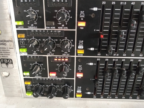 Ecualizador Behringer Ultragraph Pro Fbq6200 31 Band Feeback (Usado)