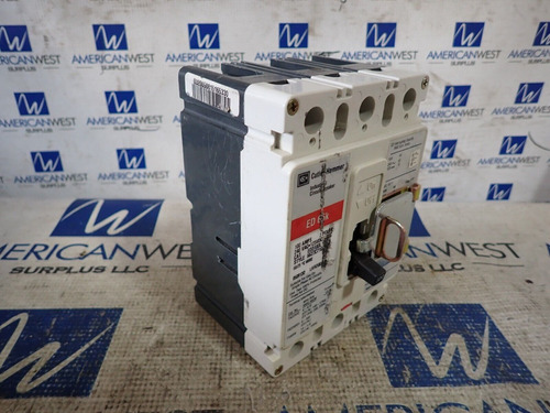 Cutler Hammer Ed3100l 3p 100 Amp 240v Breaker With Padlo Dde (Reacondicionado)