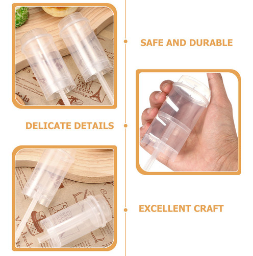 30 Unidades De Recipientes Para Cupcakes Push Pops, Vasos Po