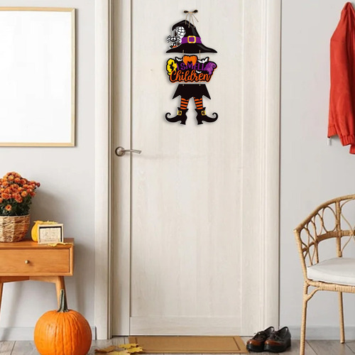 A Colgante Para Puerta Con Tema De Fiesta De Halloween En C