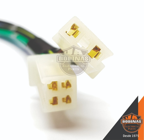 Conector Plug Terminal P/ Cdi C/ Fios Turuna 125 83~ Novo