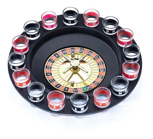 Imagem 3 de 7 de Jogo De Roleta Com Copos Para Drinks - Western Gomes