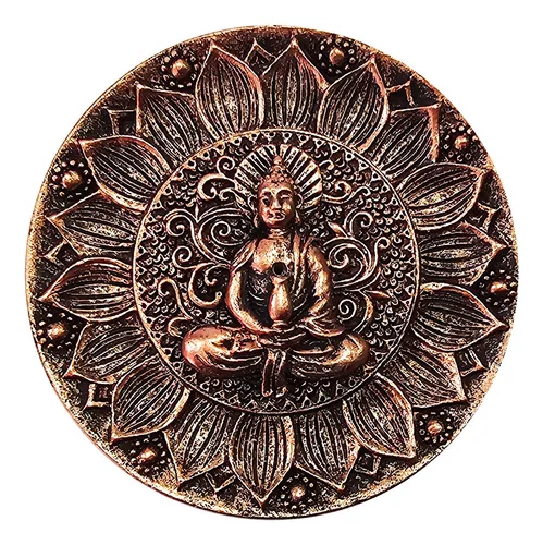 Buda Meditacion Porta Incienso Energetico Prosperidad Salud