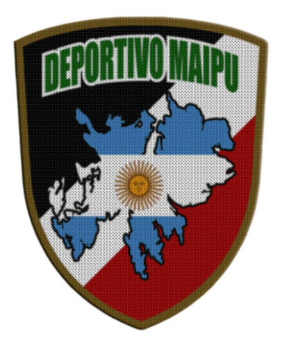 Parche Termoadhesivo Malvinas Y Deportivo Maipu Mendoza