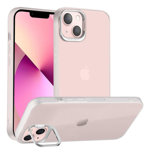 Funda Para iPhone 13 Semi Transparente Anti Amarilla