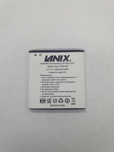 Bateria Celular Lanix Ilium  S400