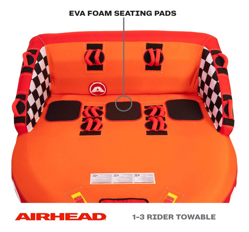 Tubo Inflable Airhead Mable Para 1-4 Personas Doble Punto De