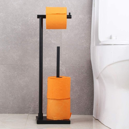 Imagen 4 de 6 de Gerzwy - Soporte Para Papel Higienico Con Reserva, Soporte