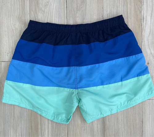Imagen 6 de 8 de Short De Baño Malla Rayado 4 Colores Hombre The Big Shop